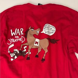 Red MHS Mustangs T-shirt